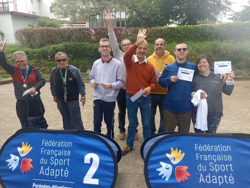 Fierté et bonne humeur au Challenge Para Pétanque