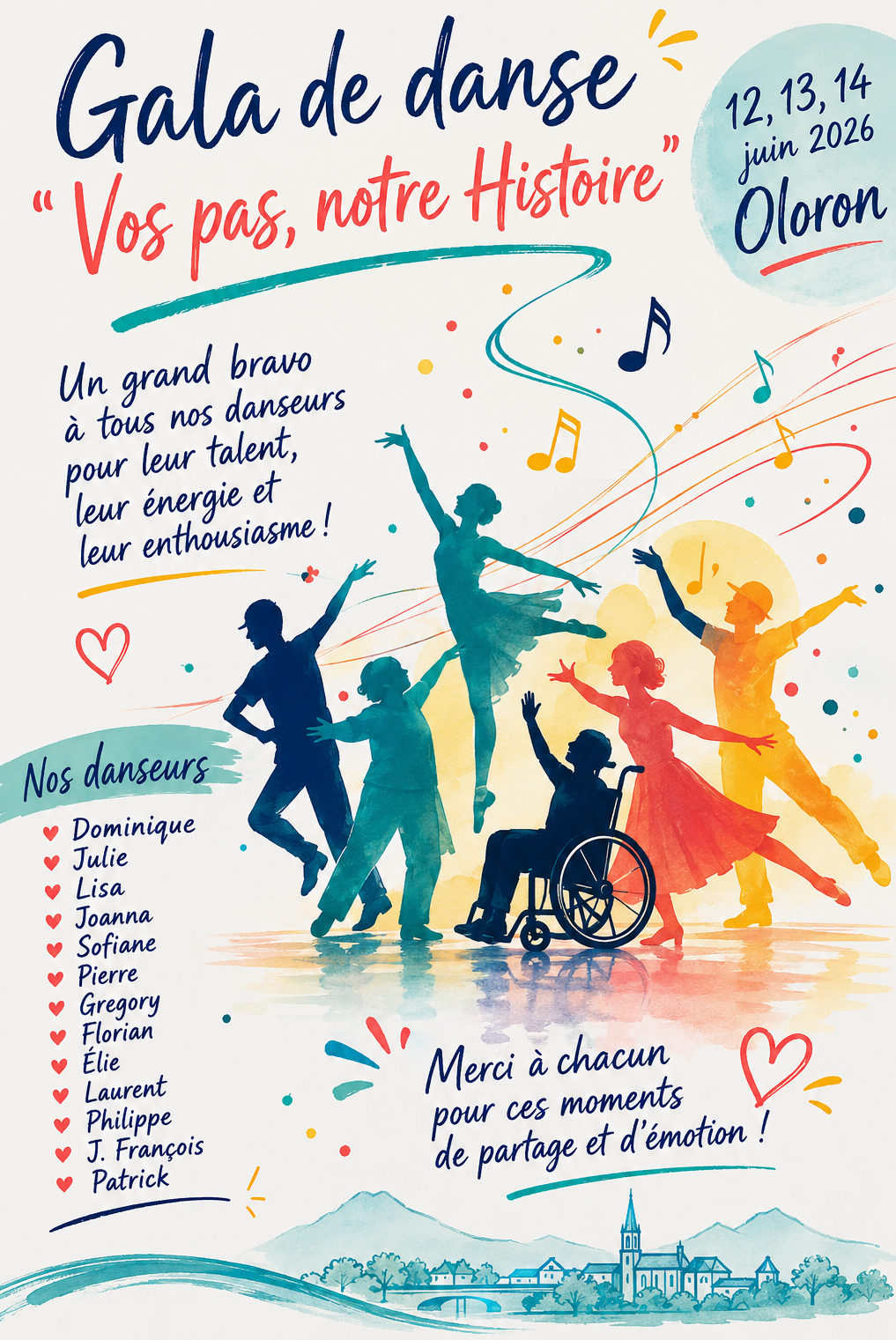 « Vos pas, notre histoire » : une belle leçon de partage et d'inclusion.