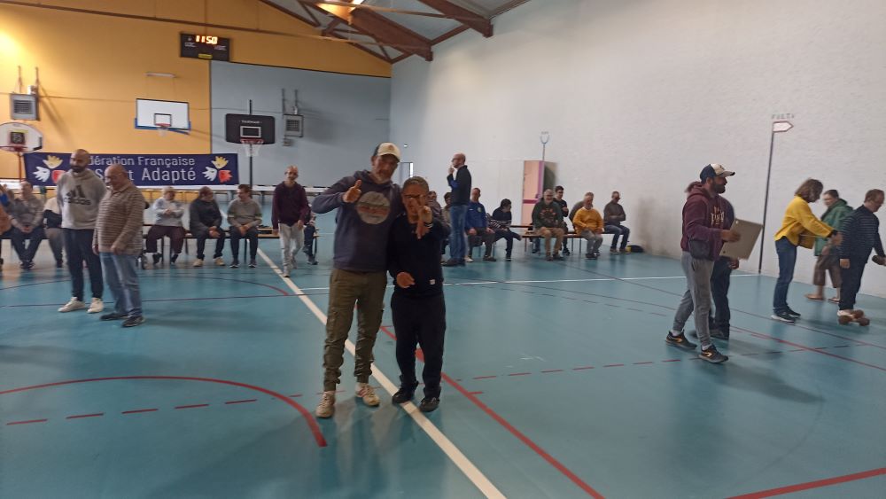 Rencontre Amicale au Championnat de Quilles à Abos